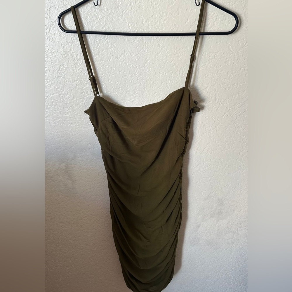 Princess Polly green dress